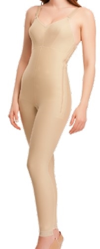 Isavela BB07 Kompressionsbody beige